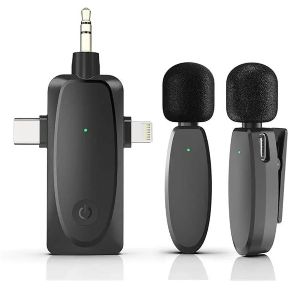Wireless Lavalier Microphone,Professional Microphones ,with Noise Reduction